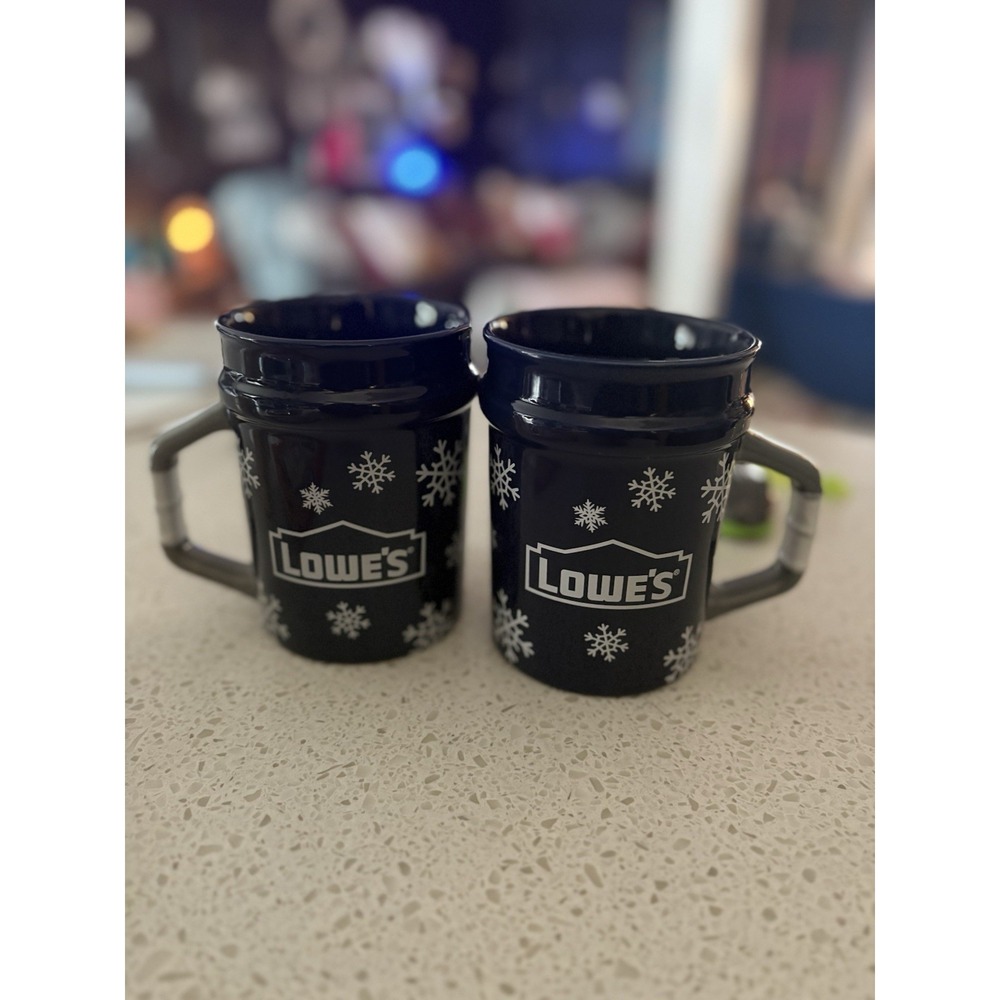 Lowe's Black Friday Exclusive Winter Coffee Mugs  Limited Edition New